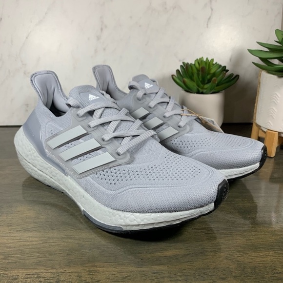 adidas UltraBOOST 21 Triple Grey - Picture 9 of 9